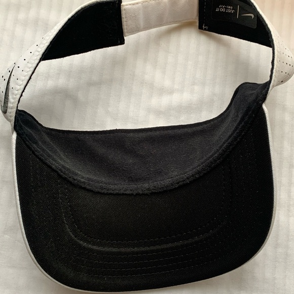 NIKE Perfect Game PG Baseball Tournament White Visor Swoosh Embroidered RARE HTF - Picture 8 of 8